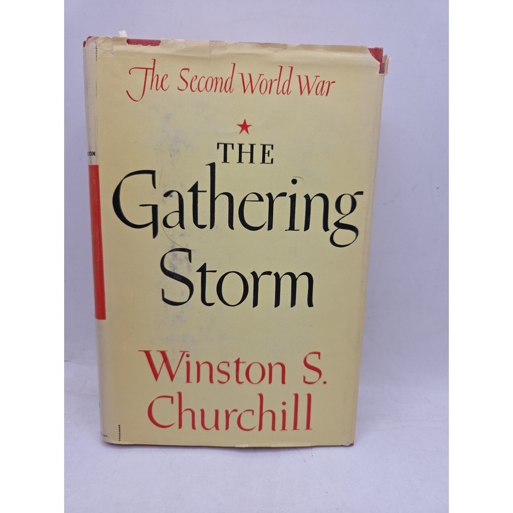 The Gathering Storm 1948 With Dust Jacket Hardcover Book By Winston Churchill